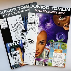 Junior Tomlin Flyer Colouring Books Vol 1 & Vol 2