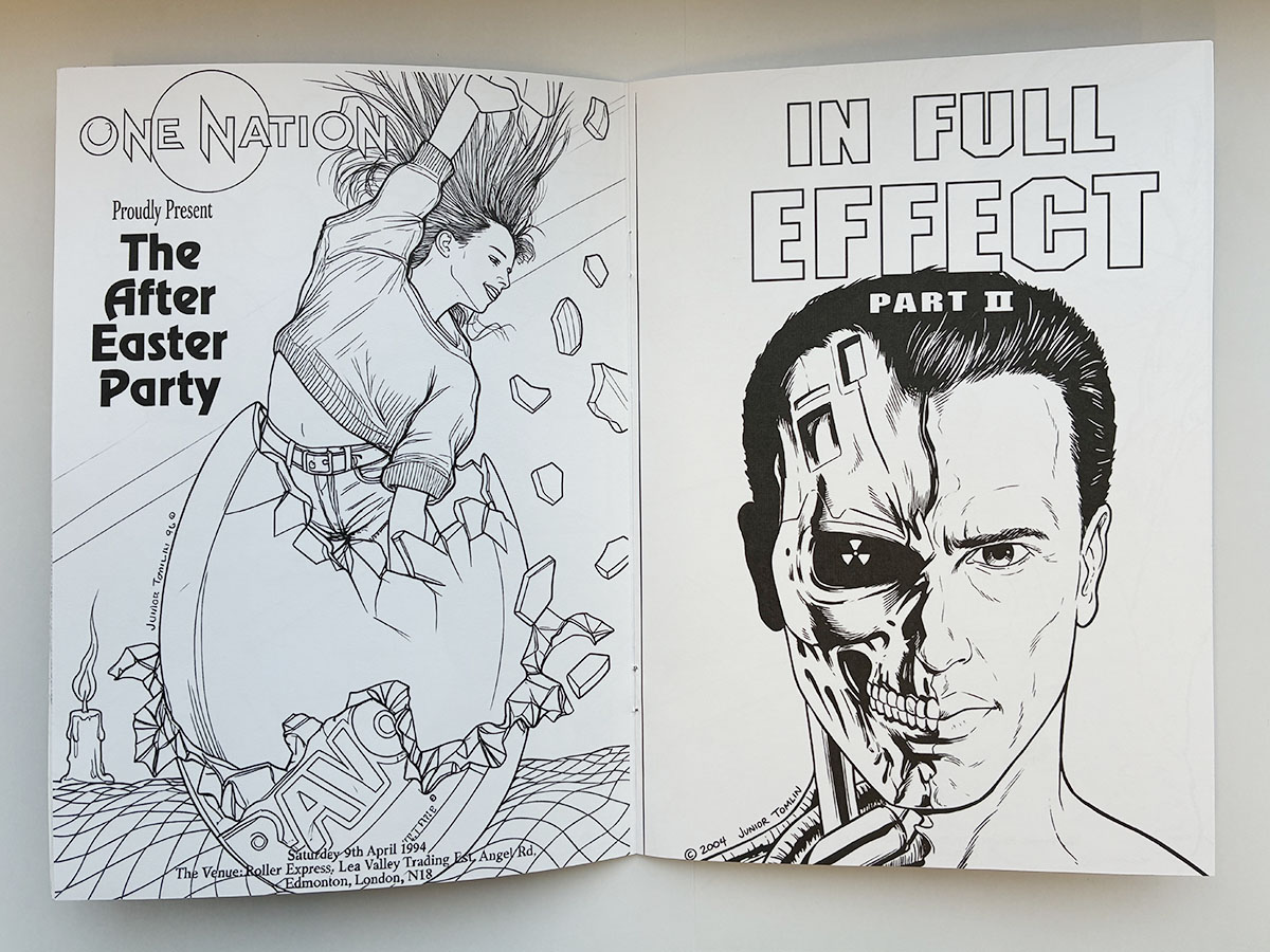 Junior Tomlin Flyer Colouring Books Vol 1 & Vol 2 - Image 3
